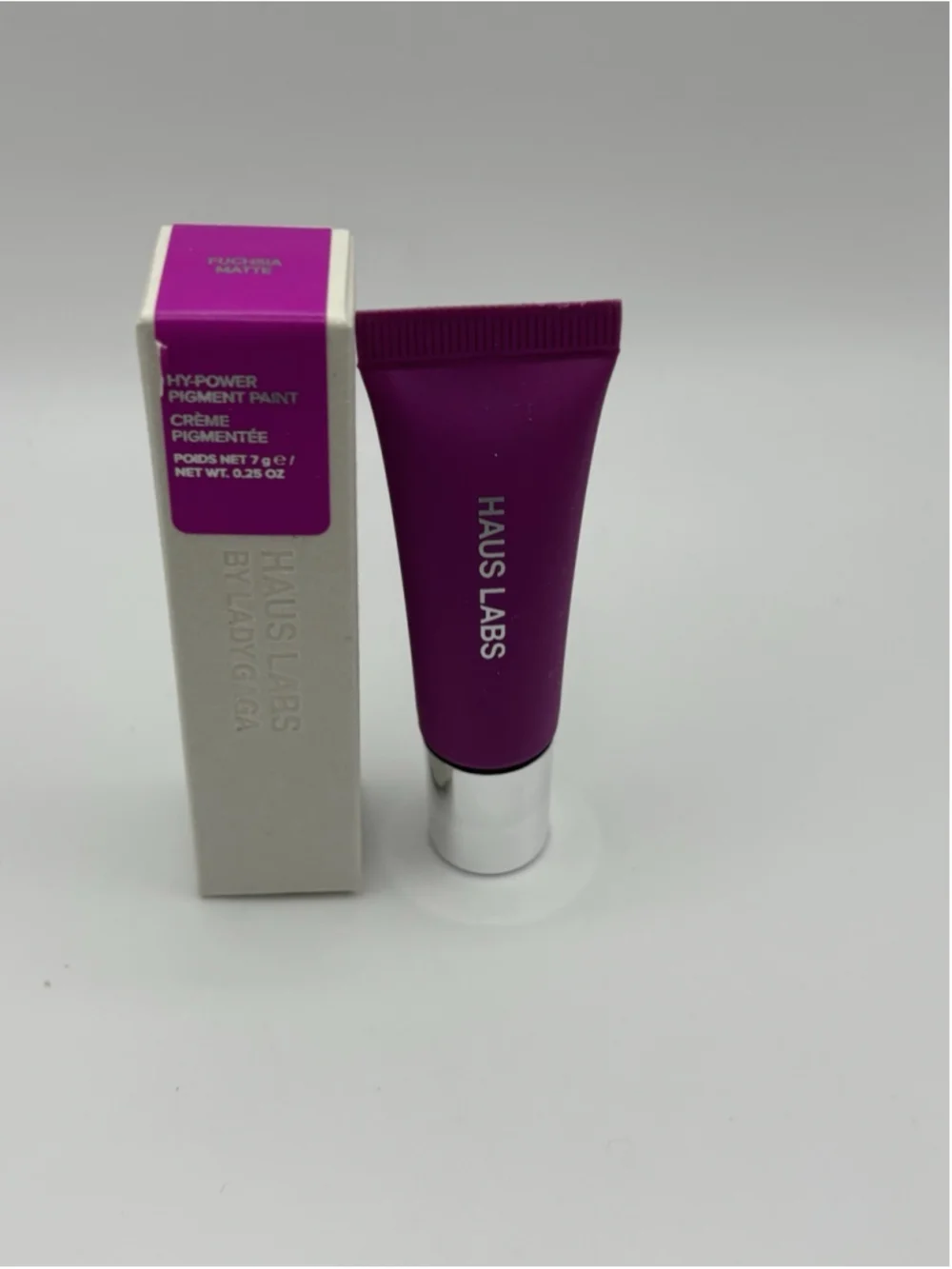 Haus Labs Hy-Power Pigment Paint Fuchsia Matte 0.25 oz New In Box